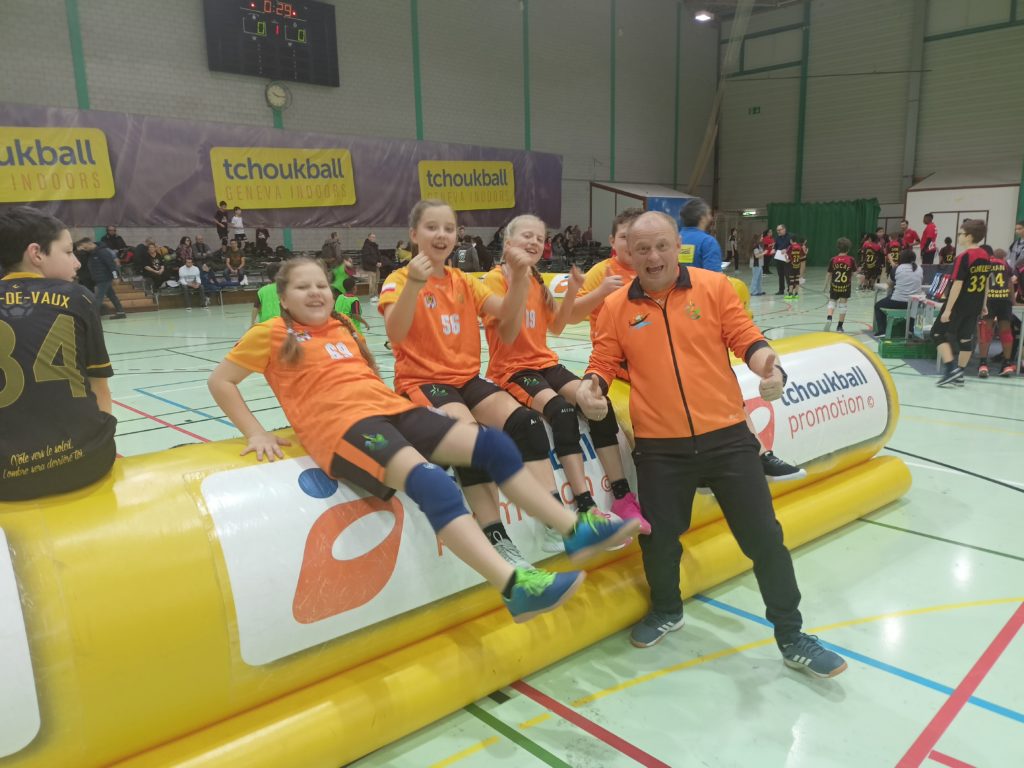 dziewczęta z Tchoukball Lubuskie