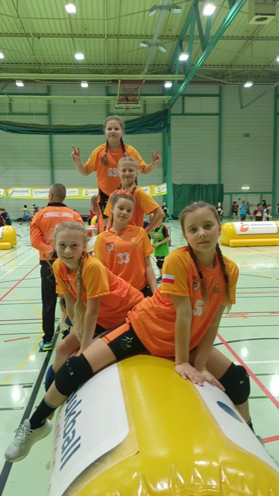 dziewczęta z Tchoukball Lubuskie