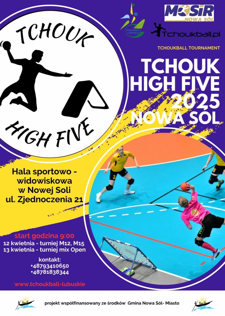 Plakat informujący o turnieju 