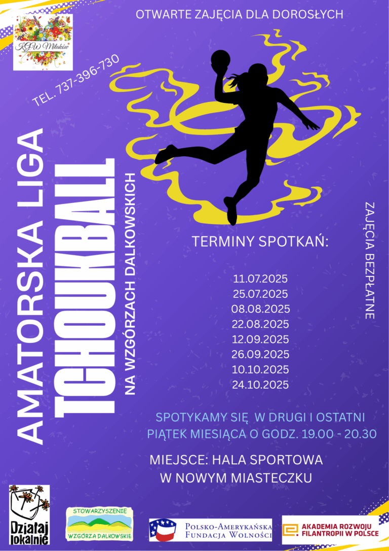 „Amatorska Liga Tchoukball na Wzgórzach Dalkowskich”