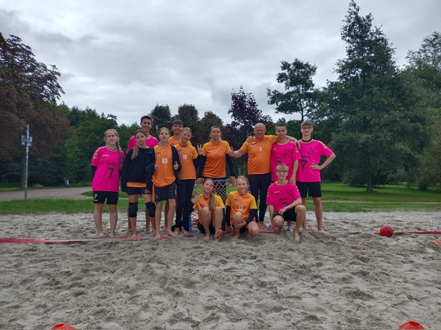 Tchoukball Lubuskie z zespołem Fanta 7 