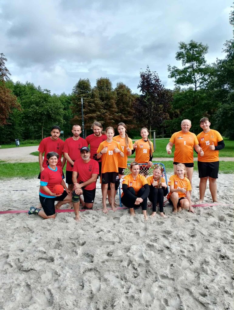 Tchoukball Lubuskie i HSV Neobrandenburg