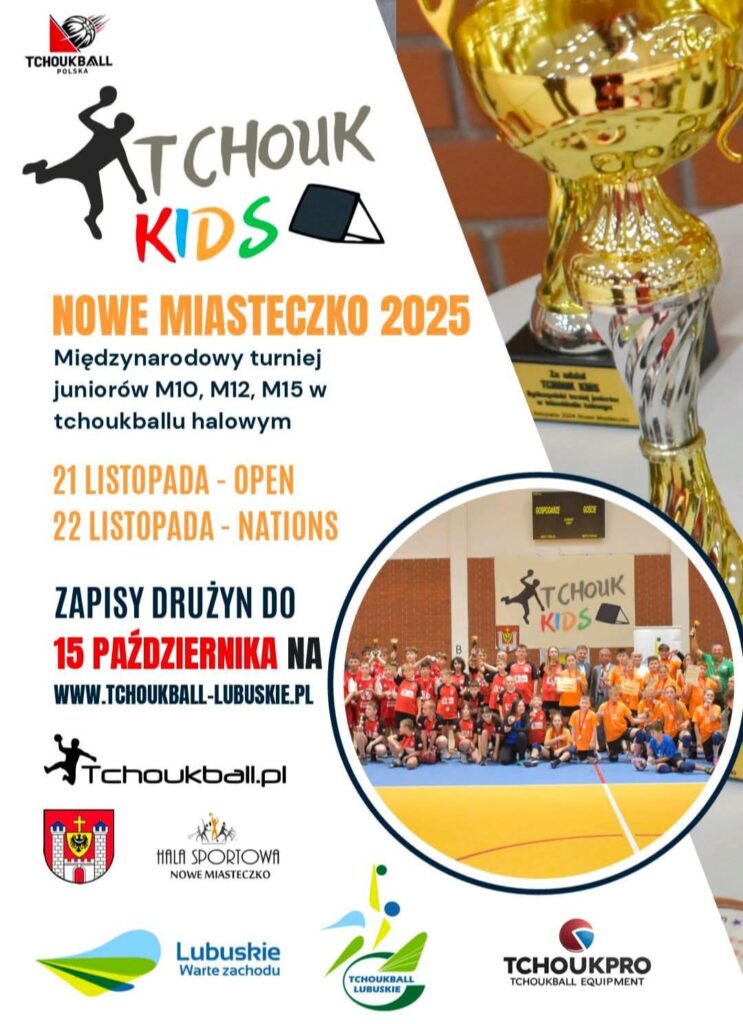 Plakat informacyjny tchouk kids 2025 