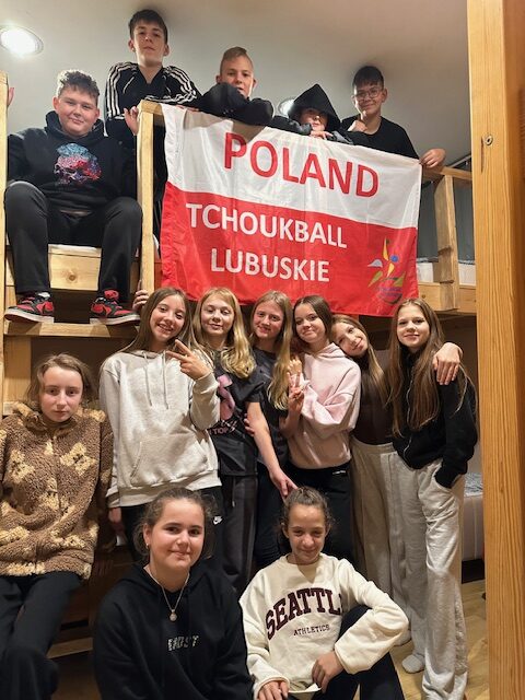 Zawodnicy podczas turnieju Hungarian Tchoukball Open 2025