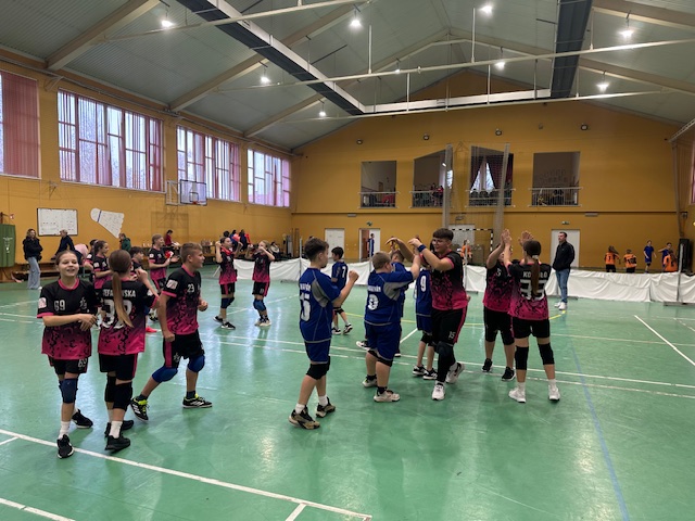Zawodnicy podczas turnieju Hungarian Tchoukball Open 2025