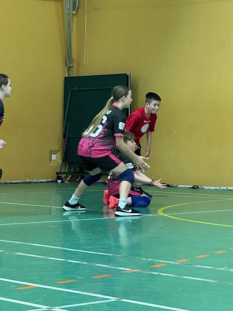 Zawodnicy podczas turnieju Hungarian Tchoukball Open 2025