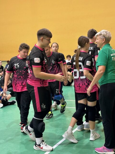 Zawodnicy podczas turnieju Hungarian Tchoukball Open 2025