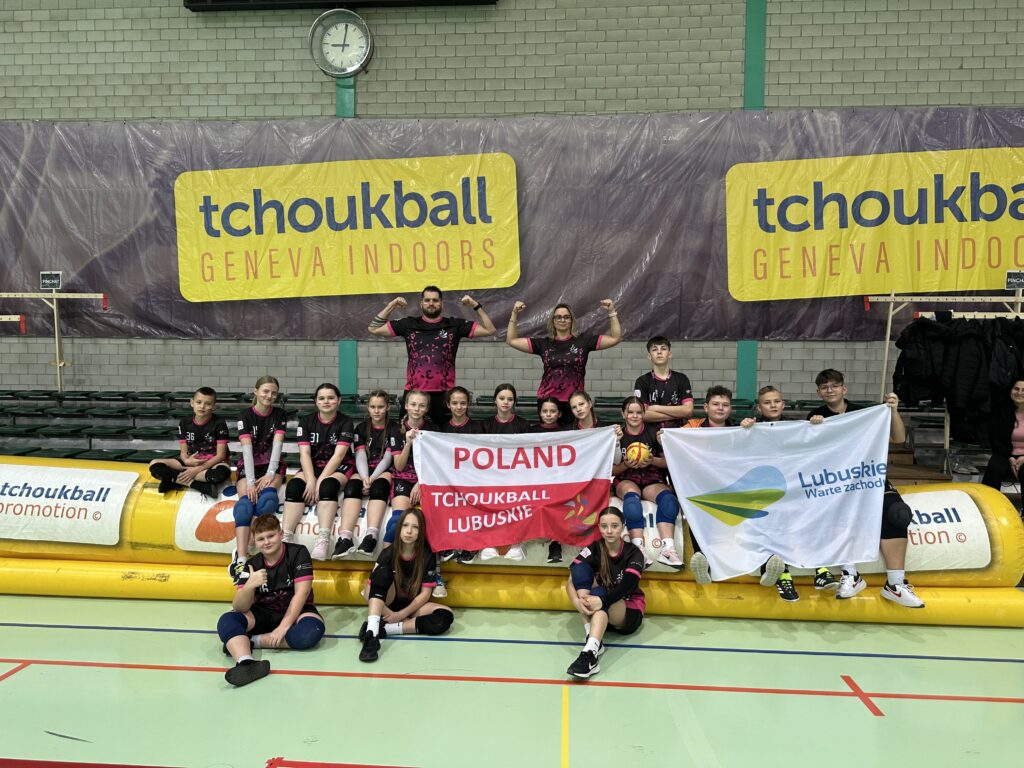 zawodnicy TL podczas Tchoukball Geneva Indoors 2025