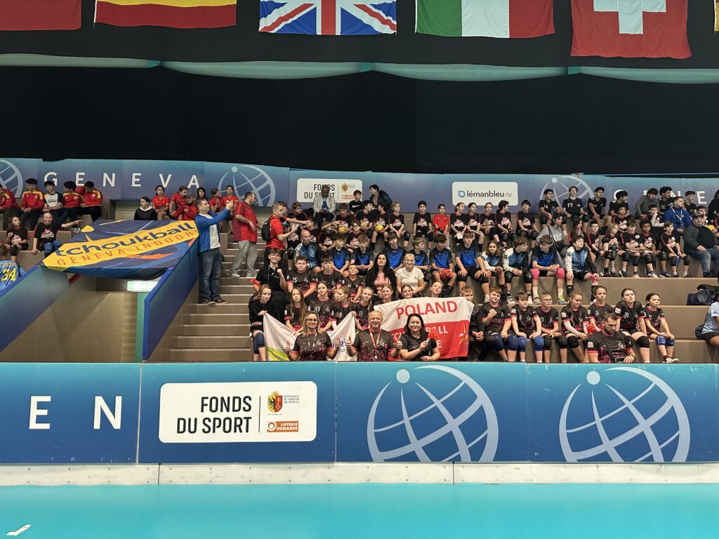 zawodnicy TL podczas Tchoukball Geneva Indoors 2025
