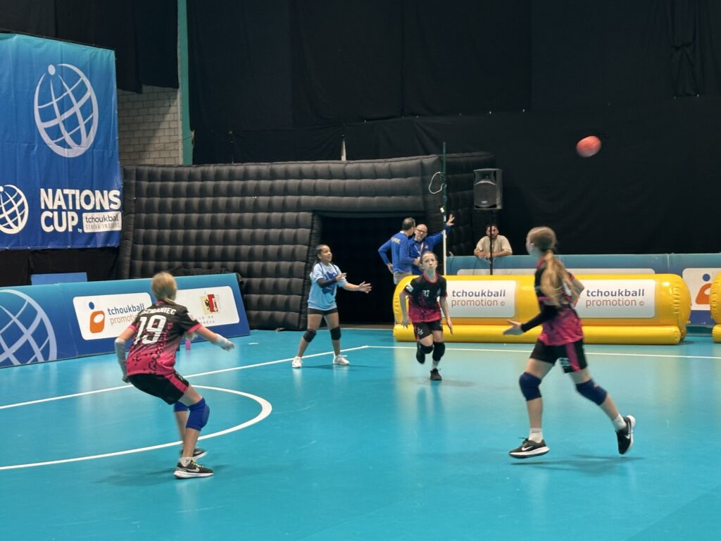 zawodnicy TL podczas Tchoukball Geneva Indoors 2025
