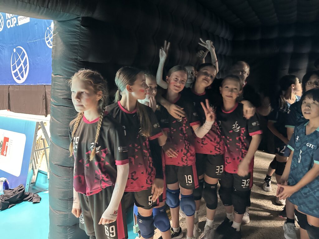 zawodnicy TL podczas Tchoukball Geneva Indoors 2025