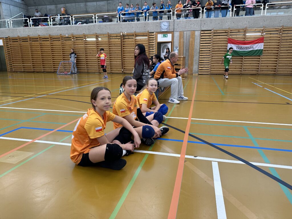 zawodnicy TL podczas Tchoukball Geneva Indoors 2025