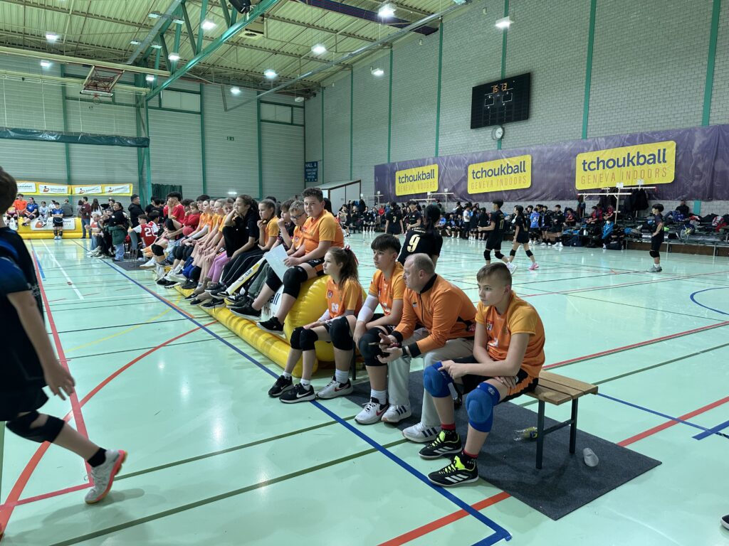 zawodnicy TL podczas Tchoukball Geneva Indoors 2025