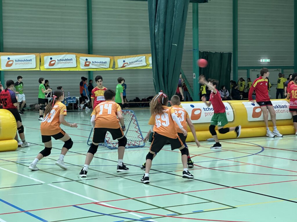 zawodnicy TL podczas Tchoukball Geneva Indoors 2025