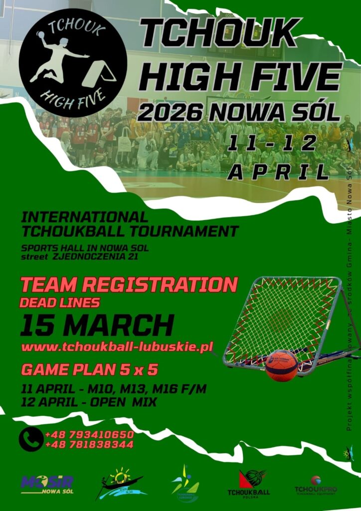 plakat informacyjny o turnieju 