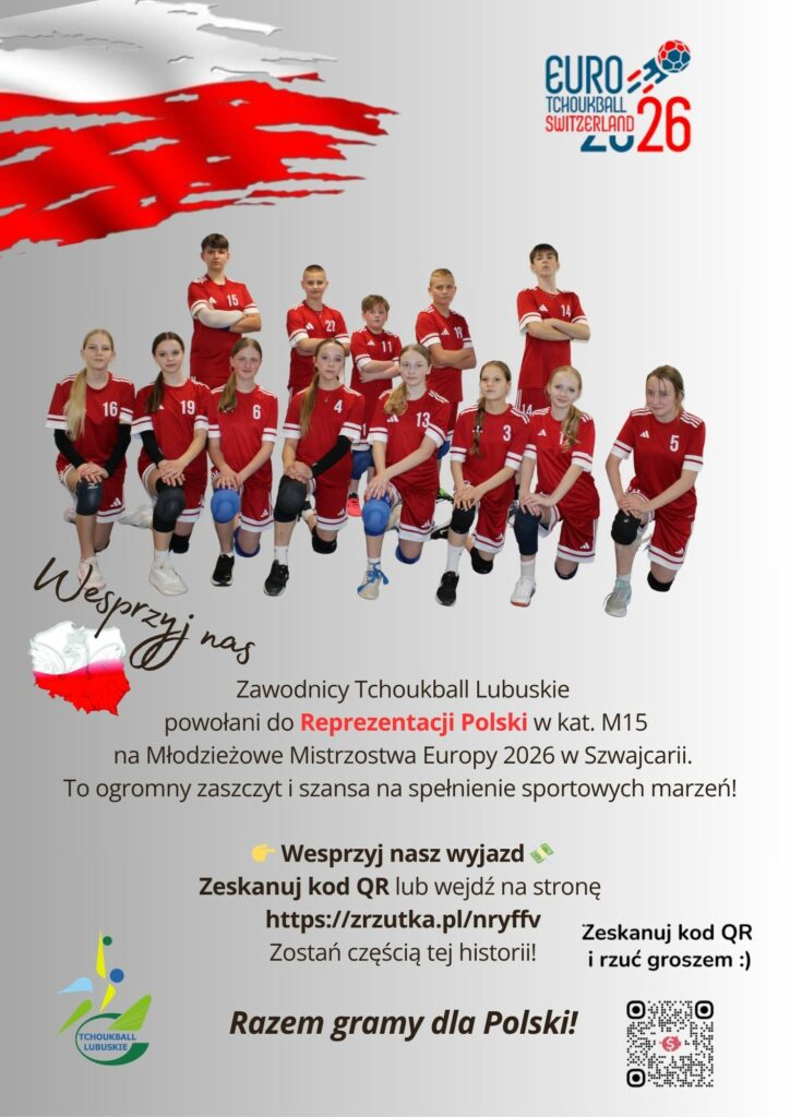 plakat informacyjny o zrzutce