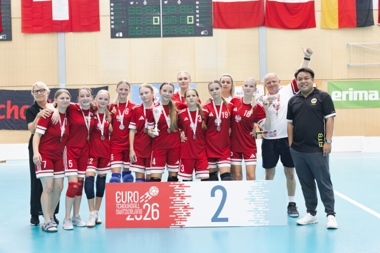 Lubuska Kadra Dziewcząt wicemistrzyniami Europy w tchoukballu!